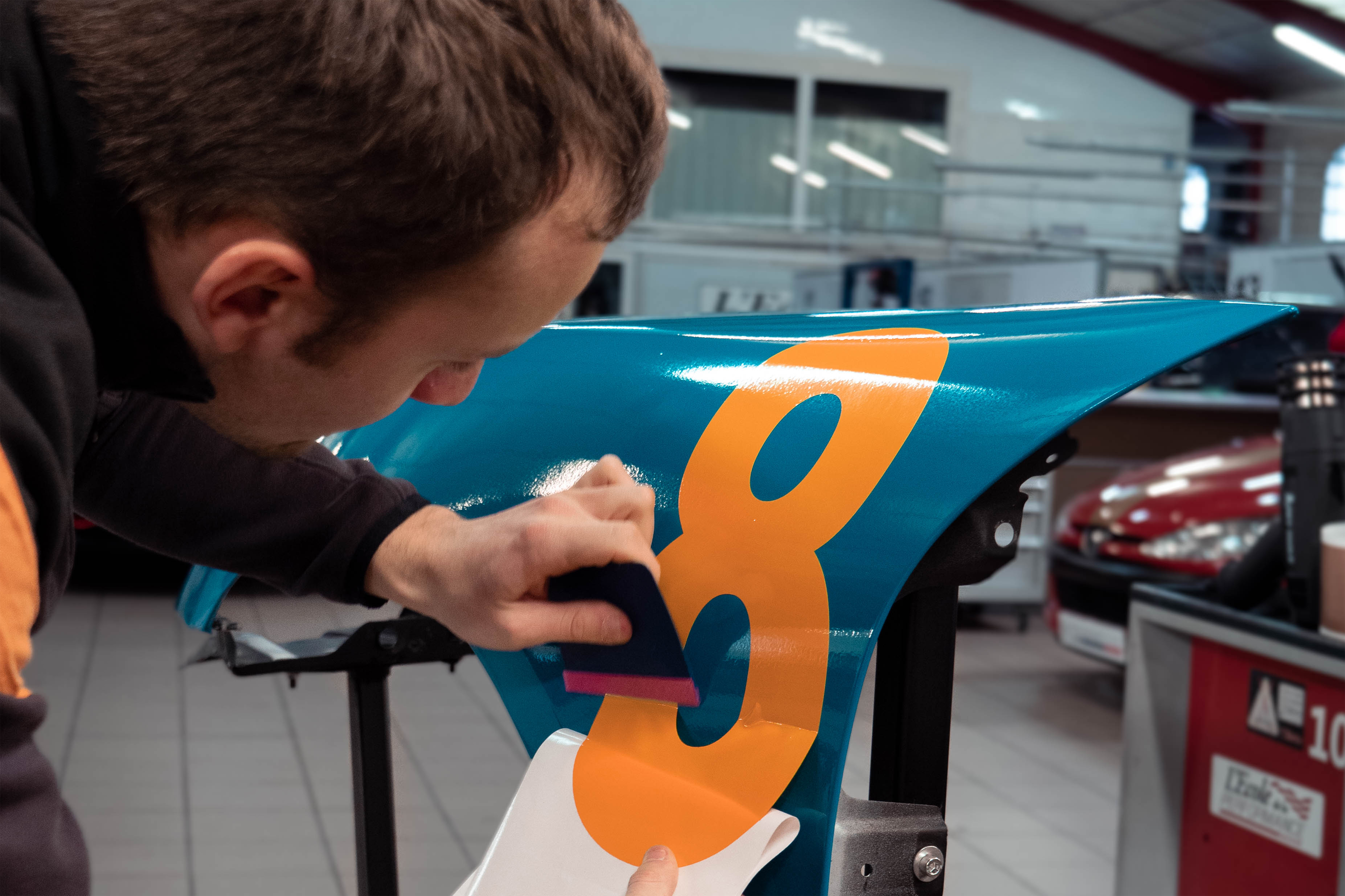 covecovering, Pose adhésif, films adhésif, auto, moto